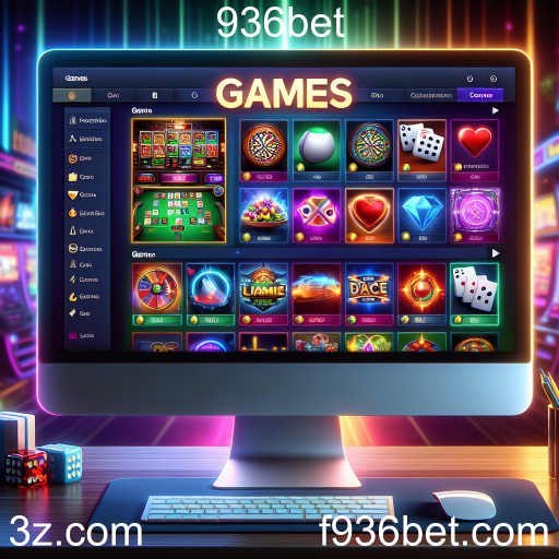 Explore a Diversão na Categoria 'Jogos' da 936bet